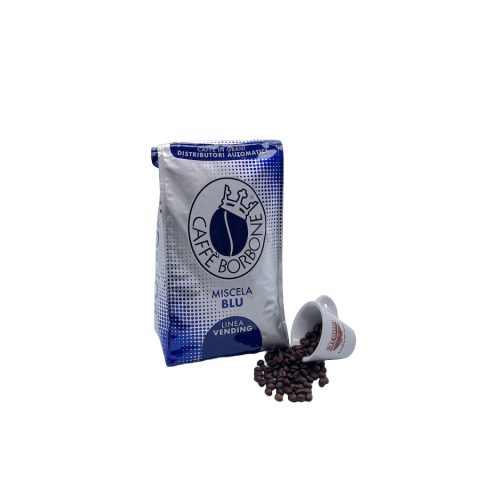 Borbone Caffè in Grani Miscela Blu Confeziona da 1 Kg